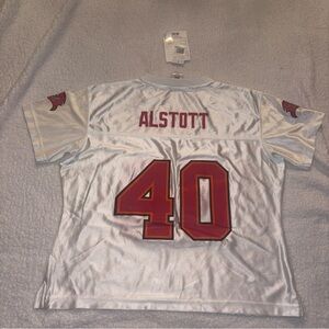 Vintage NFL For Her Tampa Bay Bucs Alstott Jersey Size Large NWT